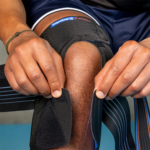 Genouillère strapping ouverte Thuasne sport – Douleur ou genou instable – Maintien 3 - Image 3